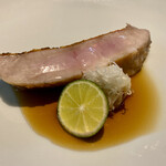 茶禅華 - 炭烤鮮魚： 金目鯛の炭火焼