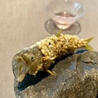 茶禅華 - 五粮香魚： 鮎の香煎揚げ