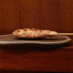 鶏一途 - 焼鳥_つくね(1本目)