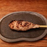 鶏一途 - 焼鳥_つくね(1本目)