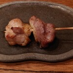 鶏一途 - 焼鳥_雌のもも肉