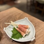 わたや - エシャレットの生ハム巻き
