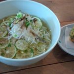 くるみの木 - すだちの冷製葛うどん
