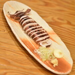 居酒屋やぐら - イカの姿焼き（７５０円）２０２５年７月