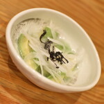 居酒屋やぐら - アボカド塩こぶ和え（６３０円）２０２５年７月