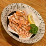 居酒屋やぐら - 川エビの唐揚げ（５５０円）２０２５年７月