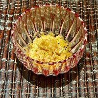 ぬま田 - 毛蟹　冷凍トマト　柚子