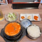 Ojori Hon Atsugi Ten - スンドゥブチゲ定食