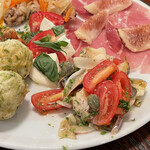 トレンタ - 前菜のアップ