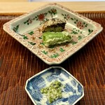 緒方 - 鰻　鷹峯唐辛子　天ぷら