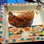銀座 青天 - 甘鯛の唐揚げ