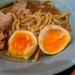 ラーメン 盛太郎 - チャーシュー麺　1,100円（野菜マシマシ、薄味）