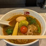 七宝 麻辣湯 - 彩りよくChoiceできました✨