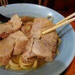 ラーメン 盛太郎 - チャーシュー麺　1,100円（野菜マシマシ、薄味）