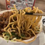 肉汁麺ススム - 美味い。丸麺