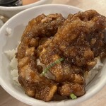 肉汁麺ススム - ライスとも合う