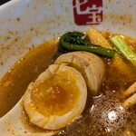 七宝 麻辣湯 - トッピングの味玉