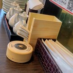 暖龍 - 取り皿沢山あるのが安心♡(⁠•⁠‿⁠•⁠)