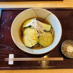 蕎麦にしざわ - 季節限定冷かけそば