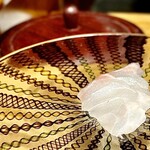 天ぷら もっこす - 白甘鯛(愛媛)神経〆した身はプリプリの弾力！