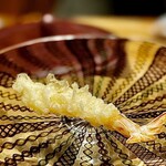 308802370 - 海老②はしっかり火入れされたもの。醤油塩で。