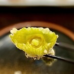 天ぷら もっこす - 綺麗なお花の断面(*ˊ˘ˋ*)｡♪:*°