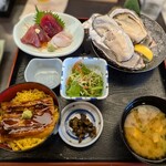 さんとり茶屋 - みやぎ海鮮三昧セット ￥2,800