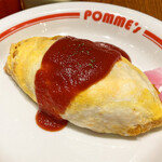 ポムの樹 - 料理写真:定番オムライス（チキン入り）