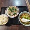 ISSEI - ニラもやし炒め定食  990円