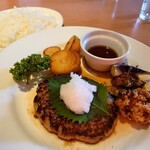 デニーズ - 【NEW】油淋鶏&おろしハンバーグ