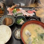 魚処 おぎた - お造りデラックス