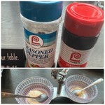 ロウリーズ・ザ・プライムリブ - 味変　ホースラディッシュ　クリーム　スパイス