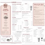 ロウリーズ・ザ・プライムリブ - ランチメニュー