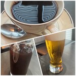 ロウリーズ・ザ・プライムリブ - ビールと食後のコーヒー