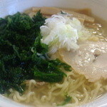 中華そば 七郎 - しお中華普通盛り　青さ入り