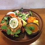 ハジカミ - ガイ・トートランチ＋マイルド海老カレー