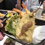スシロー - 天ぷら盛り合わせ　なかなかの商品です