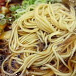 尾道ラーメン たに - 麺