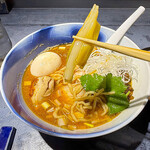 うずとかみなり - 「七重の味の店めじろ」名物の「とろネギ」