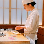 鮨 めい乃 - 凛とした横顔です