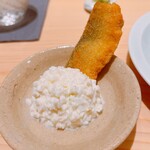 鮨 めい乃 - この小肌フライは何本でも食べたい・・・ヾ(≧▽≦)ﾉ