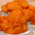 鮨 めい乃 - これが本物の馬糞ウニや！