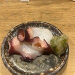 小よし - 水タコの煮付け　ハラペーニョ　アマナガ