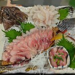 んまや～ - 時季の魚　刺身