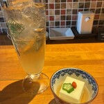 咲椀 - 飲み物とお通し