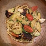 BLANC‘O 酒蔵SAKE食堂 - 本日のパスタ　タコ入り