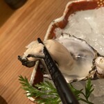 BLANC‘O 酒蔵SAKE食堂 - 締めに生牡蠣