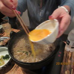 地鶏串焼Take Gu shi - ダバダバと入れて