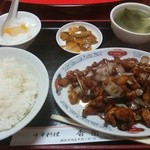 香蘭 - 鶏の中華味噌炒め（750円）