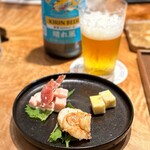 とんかつ乃ぐち - 研羊の前菜盛り合わせ